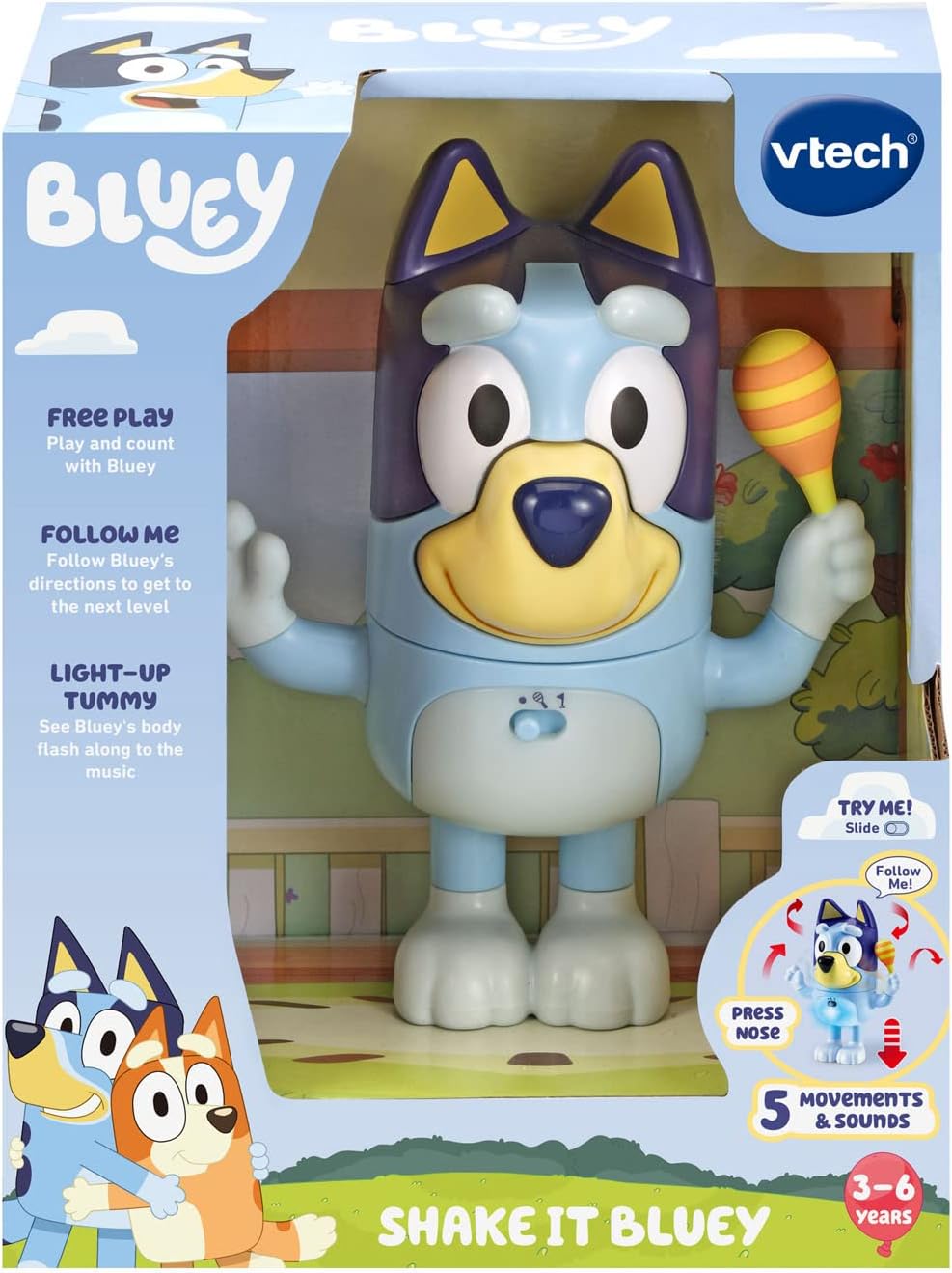 VTech Bluey Shake It Bluey - Image 7