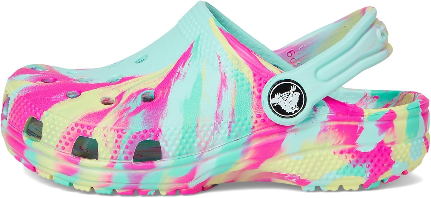 Crocs Unisex-Child Classic Watercolor Marbled Clog - Image 8