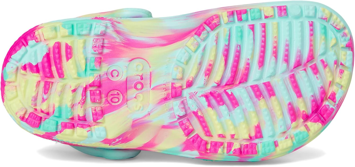 Crocs Unisex-Child Classic Watercolor Marbled Clog - Image 4