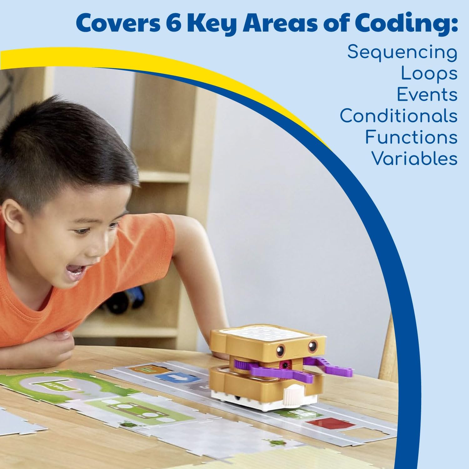 Kids First Coding & Robotics | No App Needed | Grades K-2 | Intro To Sequences, Loops, Functions, Conditions, Events, Algorithms, Variables | Parents’ Choice Gold Award Winner | by Thames & Kosmos - Image 6