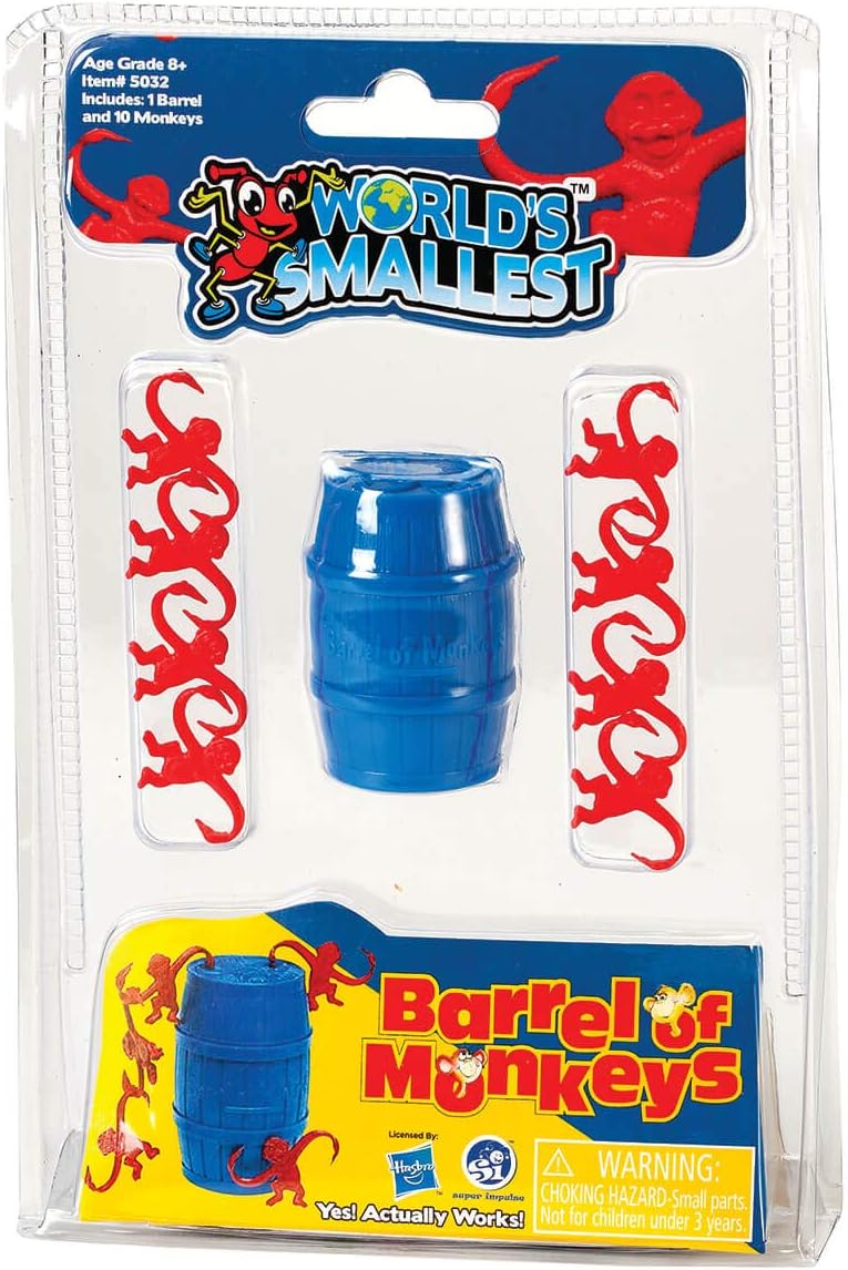 World's Smallest Barrel of Monkey