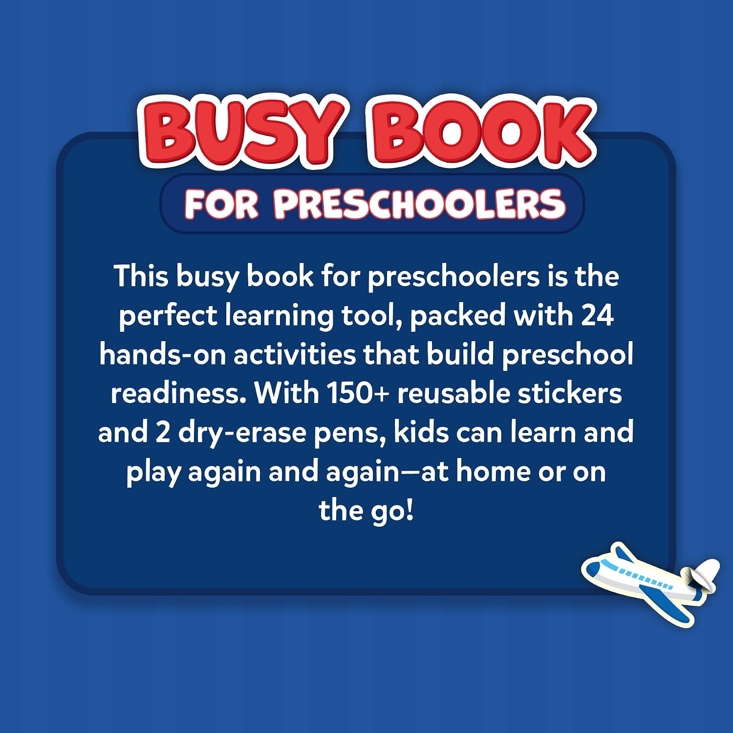 Skillmatics Busy Book for Preschoolers – Preschool Learning Activities, Mess-Free & Pre-Assembled, 150+ Reusable Stickers, Educational Homeschool & Travel Toy, Gift for Toddlers for Ages 3, 4, 5, 6 - Image 9