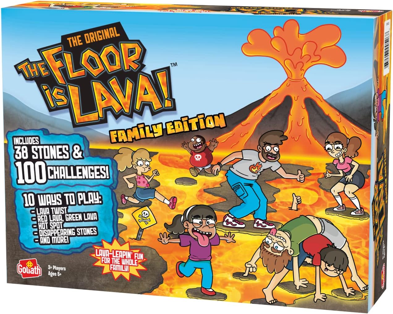 The Original The Floor is Lava! Family Edition - Interactive Game for Kids and Adults - Promotes Physical Activity - Indoor and Outdoor Safe - Image 5