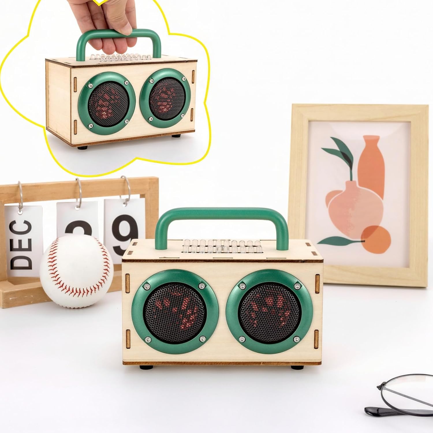 DIY Bluetooth Speaker Kit - STEM Projects for Kids & Adults Age 8-12-16, Build Portable Speaker with LED Light, Science Experiment Electronics Set, Birthday Gifts for 9 10 11 13 14 Year Old Boy & Girl - Image 5