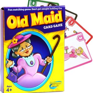 Continuum Games Old Maid Classic Card Game – Children Ages 4 & Up
