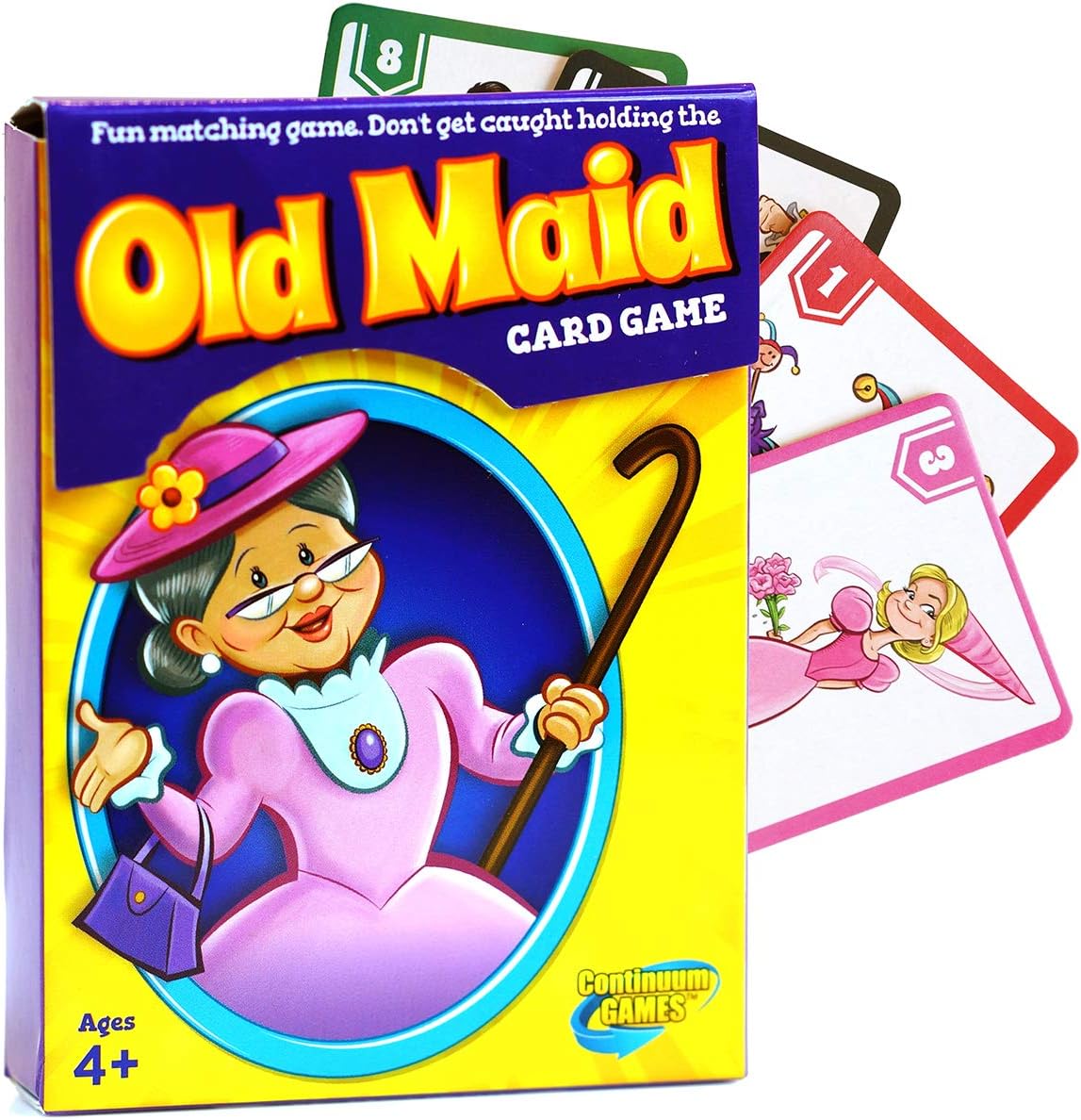 Continuum Games Old Maid Classic Card Game - Children Ages 4 & Up