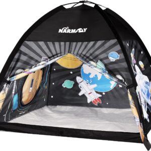 NARMAY® Play Tent Space World Dome Tent for Kids Indoor/Outdoor Fun – 48 x 48 x 40 inch