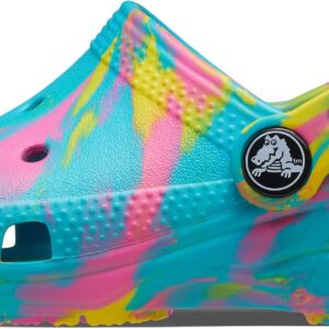 Crocs Unisex-Child Classic Watercolor Marbled Clog