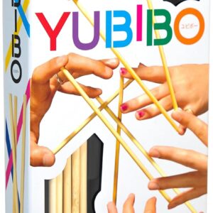 KESS: Yubibo – Cooperative Party Game, Connecting Hands Via Fingers & Sticks, Skill & Balance Game, Steady Hand Challenges, Family Age 6+, 2-8 Players