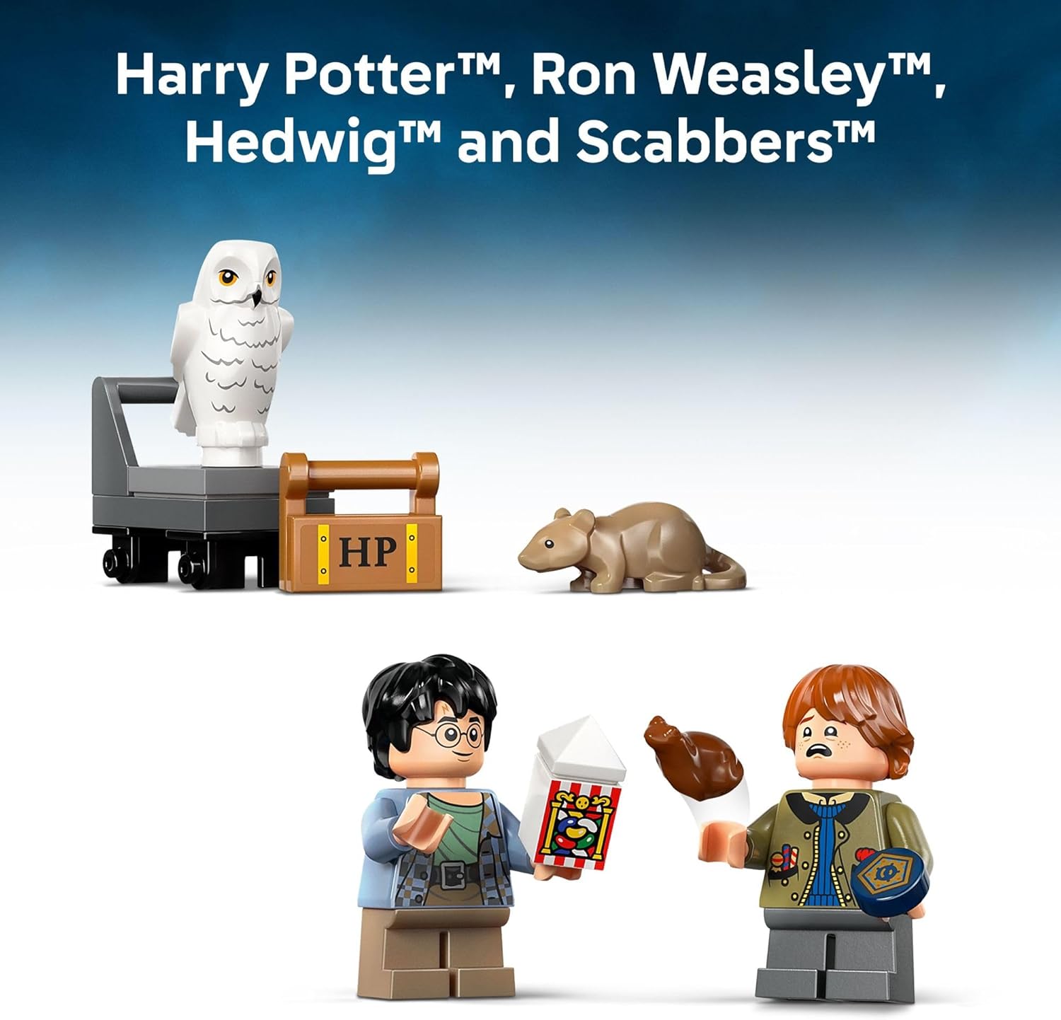 LEGO Harry Potter Book Nook: Hogwarts Express Building Set - Bedroom Shelf Decor for Boys, Girls, & Fans, Ages 10+ - Collectible Harry & Ron Minifigures - Birthday Gift Idea - 76450 - Image 5