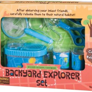 Backyard Nature Explorer Set for Kids, Bug Catching Science Kit, Outdoor STEM Educational Toy for Camping & Backyard Adventures, Ages 5+ – Outdoor Discovery