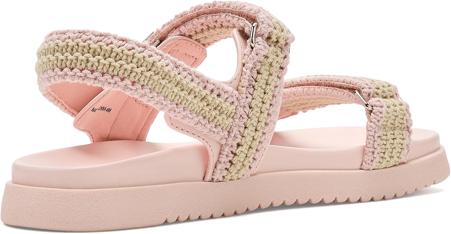 Steve Madden Girls Mona (Little Kid/Big Kid) Light Pink Multi 5 Medium Big Kid - Image 2