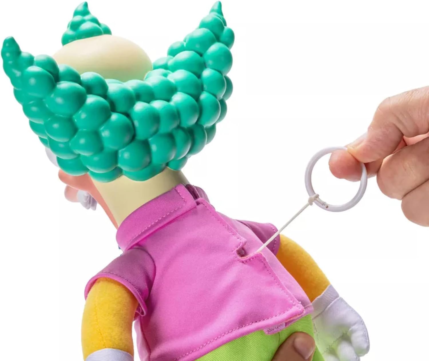 Disney The Simpsons Talking Krusty Doll Plush, 16-Inches Tall Good and Evil Krusty Pull String Doll Toy, from The Classic Treehouse of Horror III Episode - Image 7