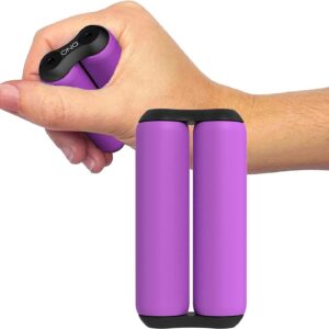 ONO Roller – Handheld Fidget Toy for Adults | Help Relieve Stress, Anxiety, Tension | Promotes Focus, Clarity | Compact, Portable Design (Purple, Junior Size – ABS Plastic)