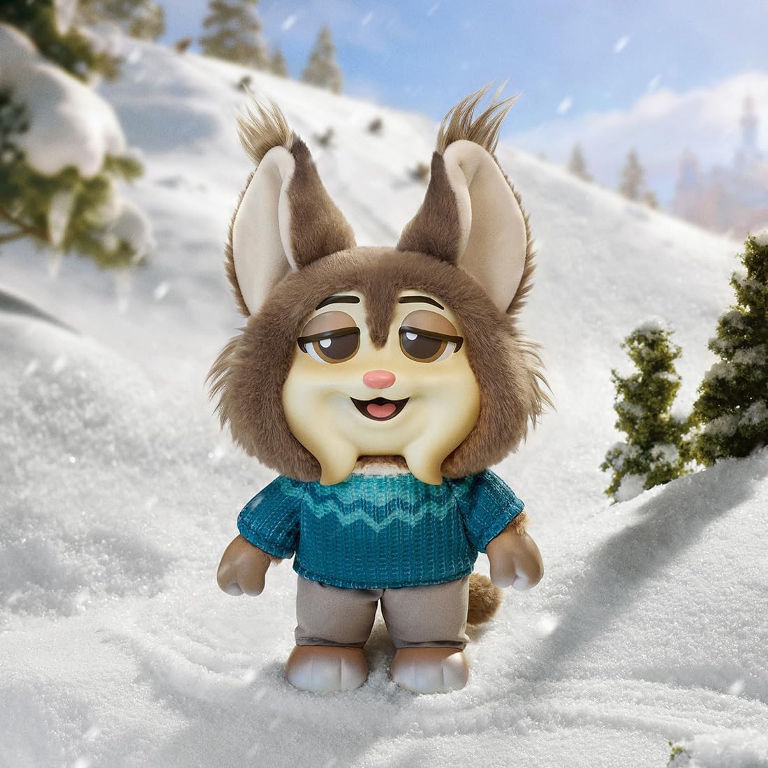 MINISO Disney Zootopia 2 City Residents Series Vinyl Plush Keychain Blind Box, Cute Animal Figure Charm Collectible Surprise Gift for Bag Decor, Random Single Box - Image 5