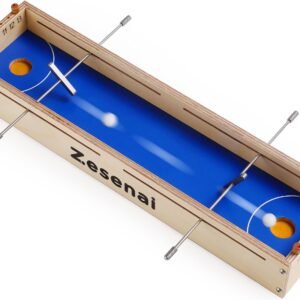 Micro Football – Fast-Paced Mini Foosball Reflex Game for 2 Players, Tabletop Skill Duel with Soccer & Hockey Style Action for Family Game Night and Competitive Play