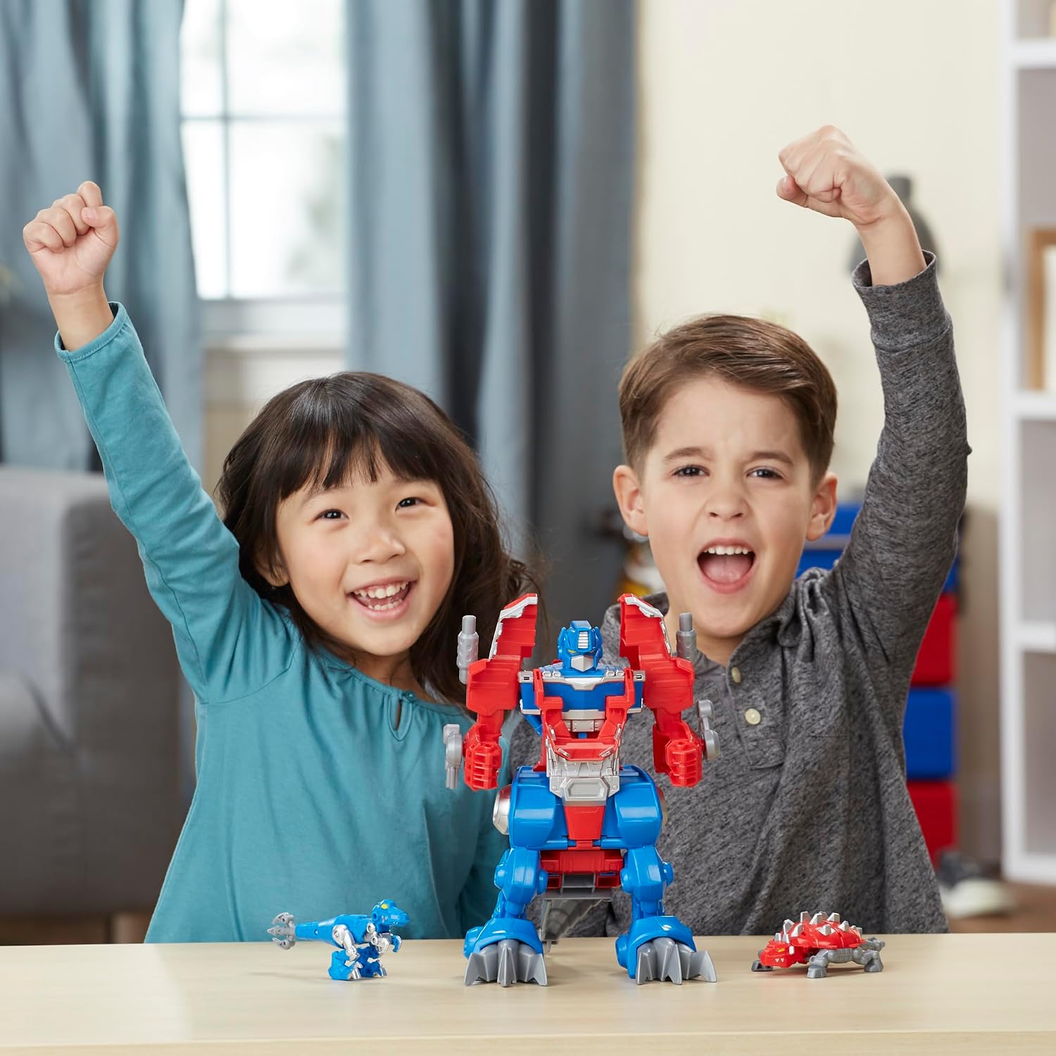 Transformers Rescue Bots Knight Watch Optimus Prime, Playskool Heroes Action Figure Toy (Amazon Exclusive) - Image 6