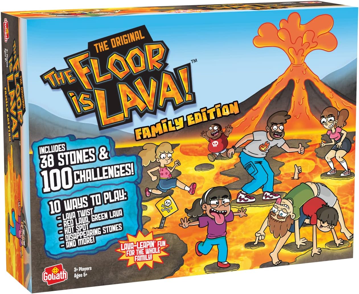 The Original The Floor is Lava! Family Edition - Interactive Game for Kids and Adults - Promotes Physical Activity - Indoor and Outdoor Safe - Image 6