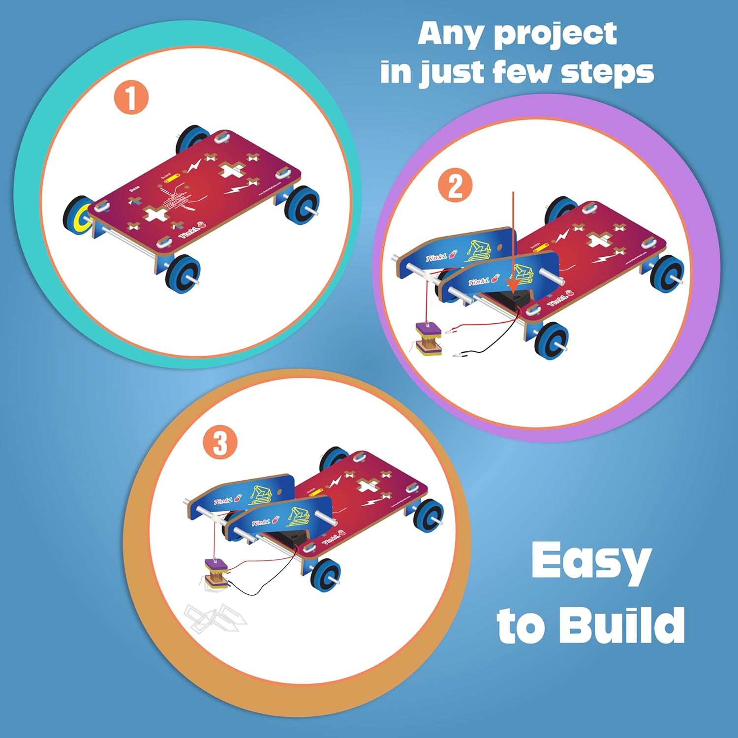 Butterfly EduFields 30in1 STEM Kits for Kids Age 8-10-12 | STEM Toys for Ages 8-13 | Electricity & Magnetism | Science Project Kit for Boys & Girls Aged 8-10-12-14 | Best Educational Birthday Gift - Image 4