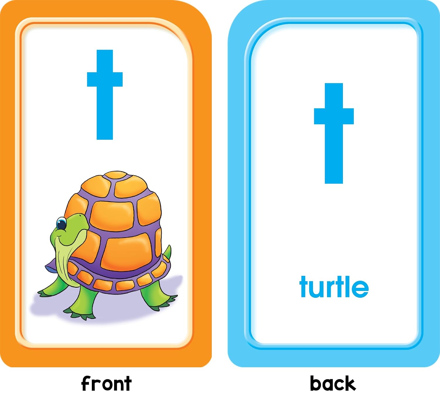 School Zone Alphabet Match Flash Cards: 56 Cards, Preschool, Kindergarten, ABC's, Letters, Matching, Beginning Sounds, Letter-Picture Recognition, Ages 4+ - Image 6