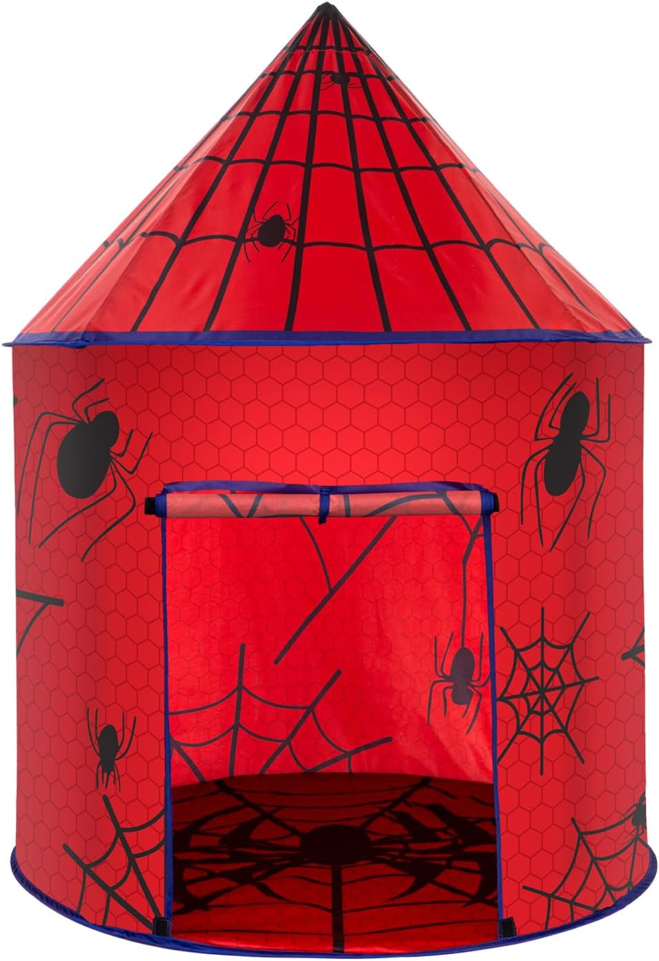 Kids Play Tent with Ventilation Window - Foldable Indoor Outdoor Playhouse, Pop Up Tent for Kids Ages 3-8, Great Gift Idea for Boys and Girls, Role Play Birthday, Reading Corner