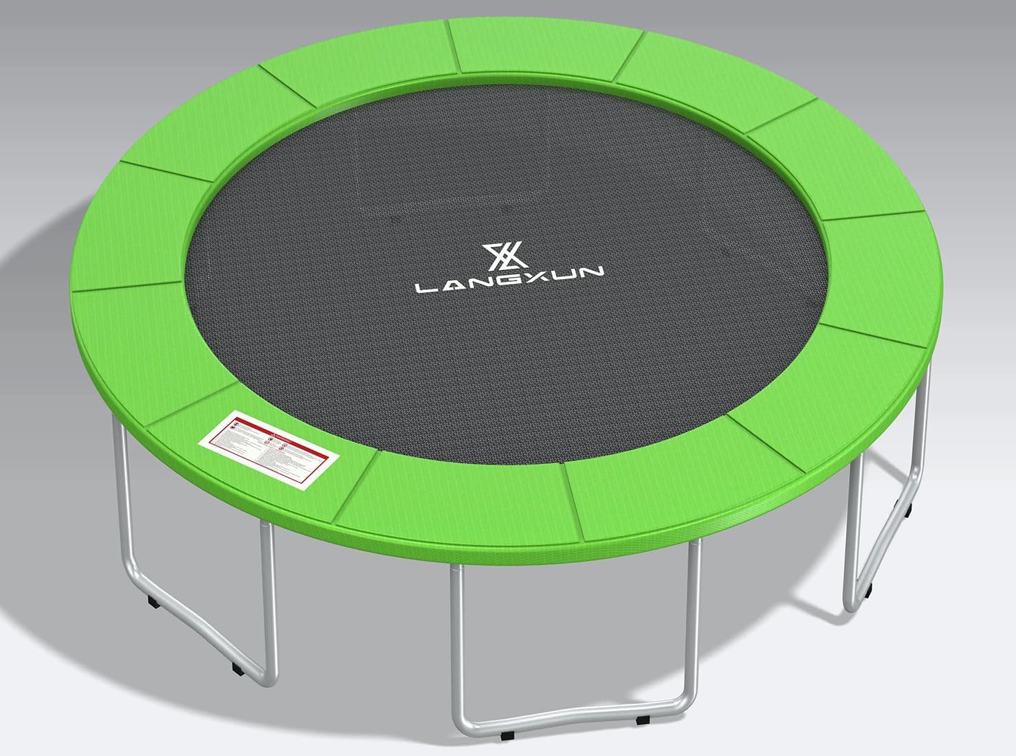 LANGXUN Universal Trampoline Repalcement Safety Pad, 8ft 10ft 12ft 14ft 15ft 16ft Waterproof Surround Spring Foam Cover for Round Frame - Image 8