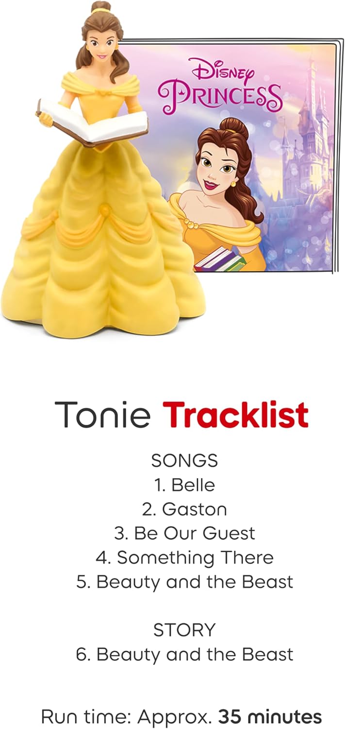 Toniebox 2 Audio Player Disney Princess Bundle for Kids 3+ with Ariel, Moana, Merida, and Belle - Cloud Pink - Image 7