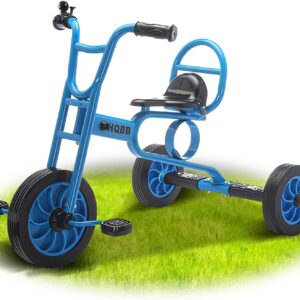 Kids Tricycle for Ages 3+, Preschool Daycare Playground Kids Balance Bike, Home Toddler Trike with Bell and Rubber Wheels, Boys and Girls Indoor/Outdoor Play Equipment, Toys for Children