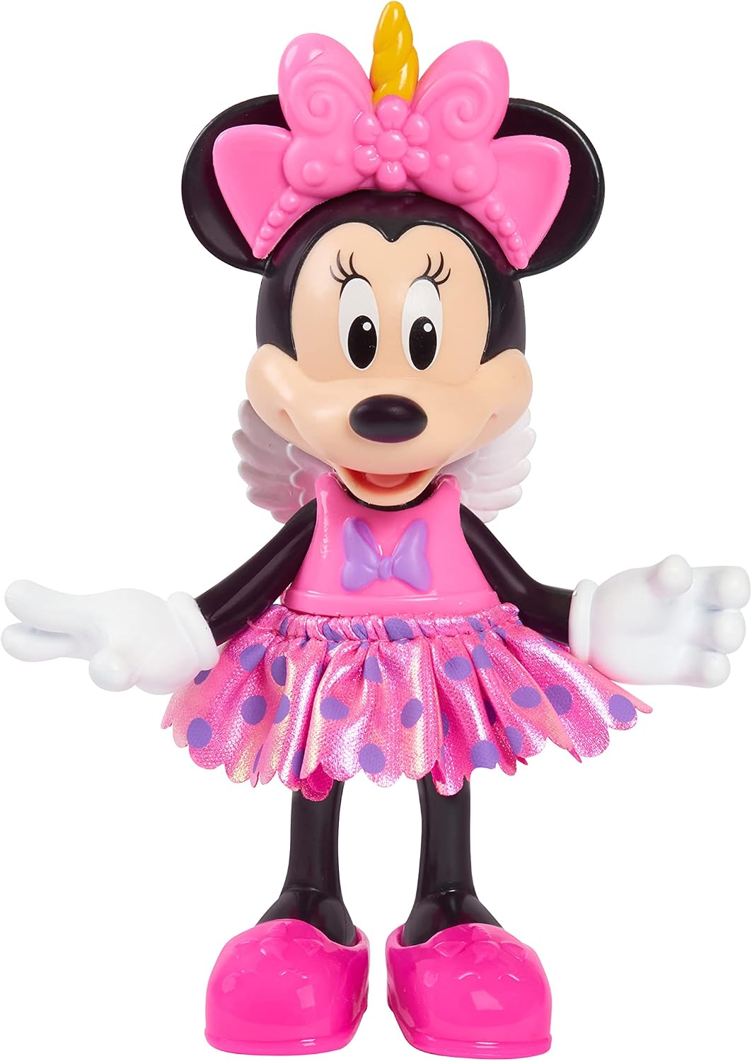 Disney Junior Minnie Mouse Fabulous Fashion Doll Unicorn Fantasy, 14-pieces, Pretend Play, Kids Toys for Ages 3 Up by Just Play - Image 3