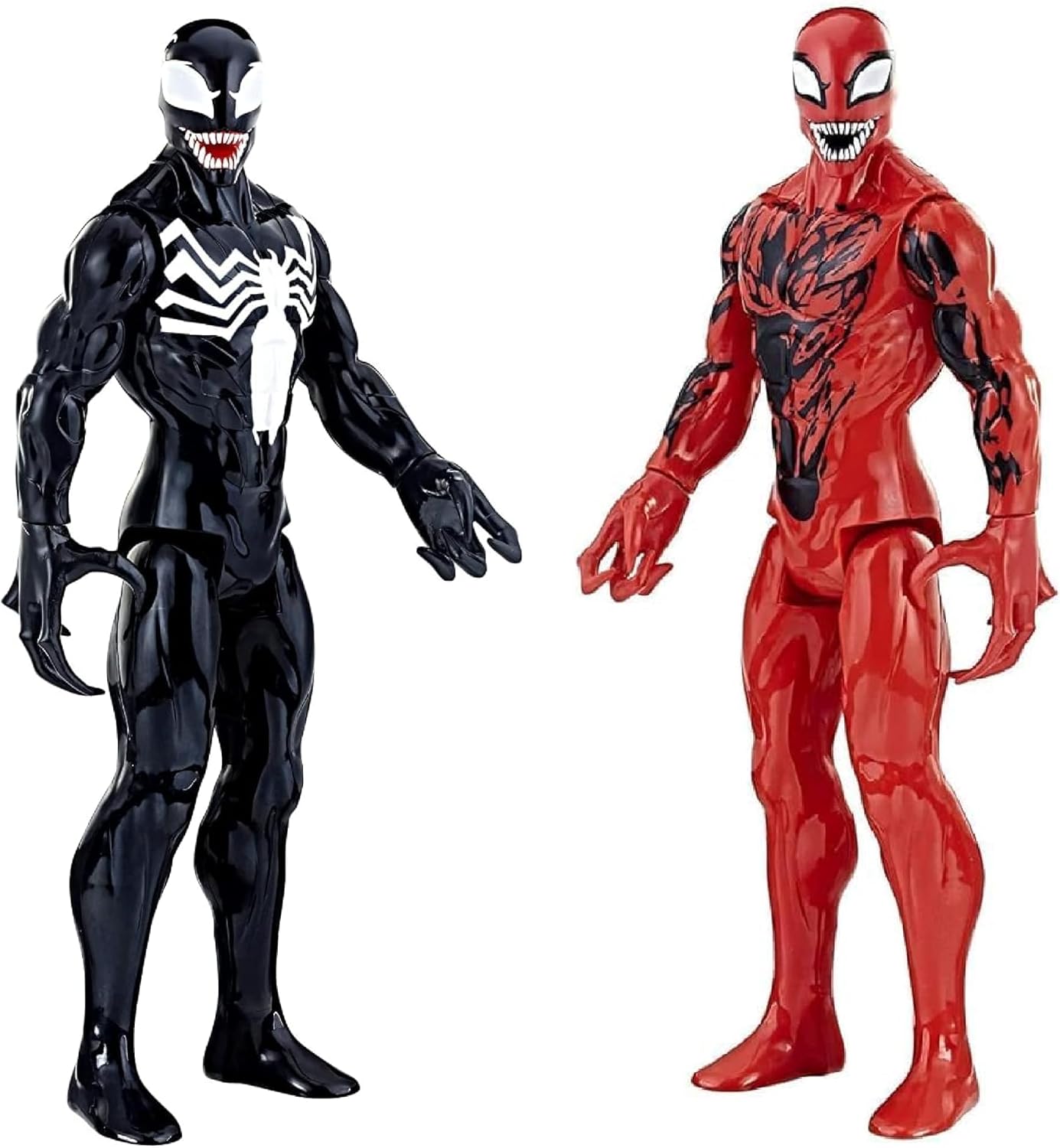 Venom Action Figure Legends Series Collectible Superheros Toy Ideal Gift for Kids 12 inch (Carnage), Black - Image 2