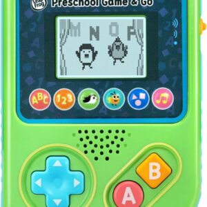 LeapFrog Preschool Game and Go Handheld Video Game Toy, Green