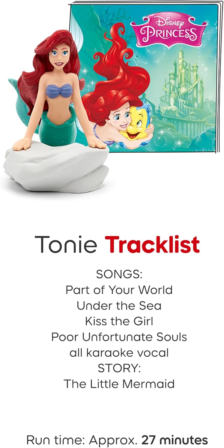 Toniebox 2 Audio Player Disney Princess Bundle for Kids 3+ with Ariel, Moana, Merida, and Belle - Cloud Pink - Image 6