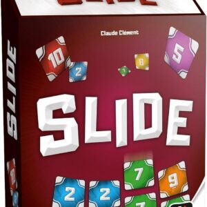 Slide | Fast & Fun Tile Placement Card Game Where the Lowest Score Wins | Beginner & Family Friendly Strategy Board Games | A Tabletop Favorite for Kids & Adults | Ages 7+ | 2 – 6 Players | 15 Min