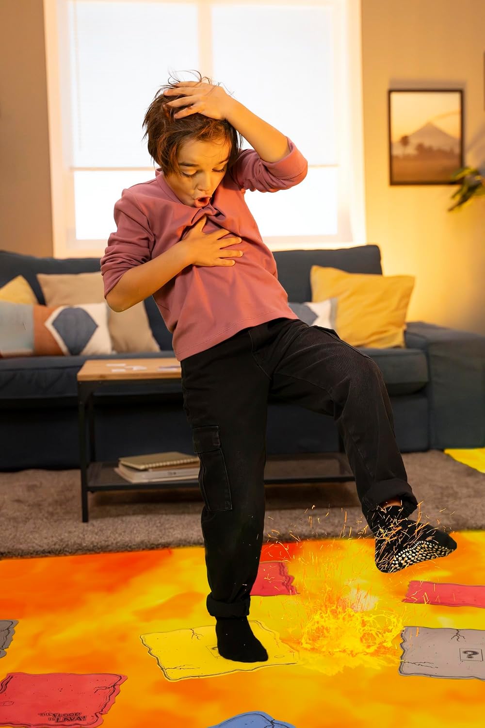 The Original The Floor is Lava! Family Edition - Interactive Game for Kids and Adults - Promotes Physical Activity - Indoor and Outdoor Safe - Image 4