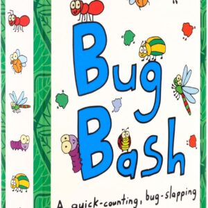 Niche Nation Games Bug Bash Card Game- Award-Winning Kids Brain Game for Ages 7-12 – Quick-Counting Bug-Slapping Game Fast, Fun, and Frenetic – Smart Card Game for Kids 7-12 and 2-4 Players