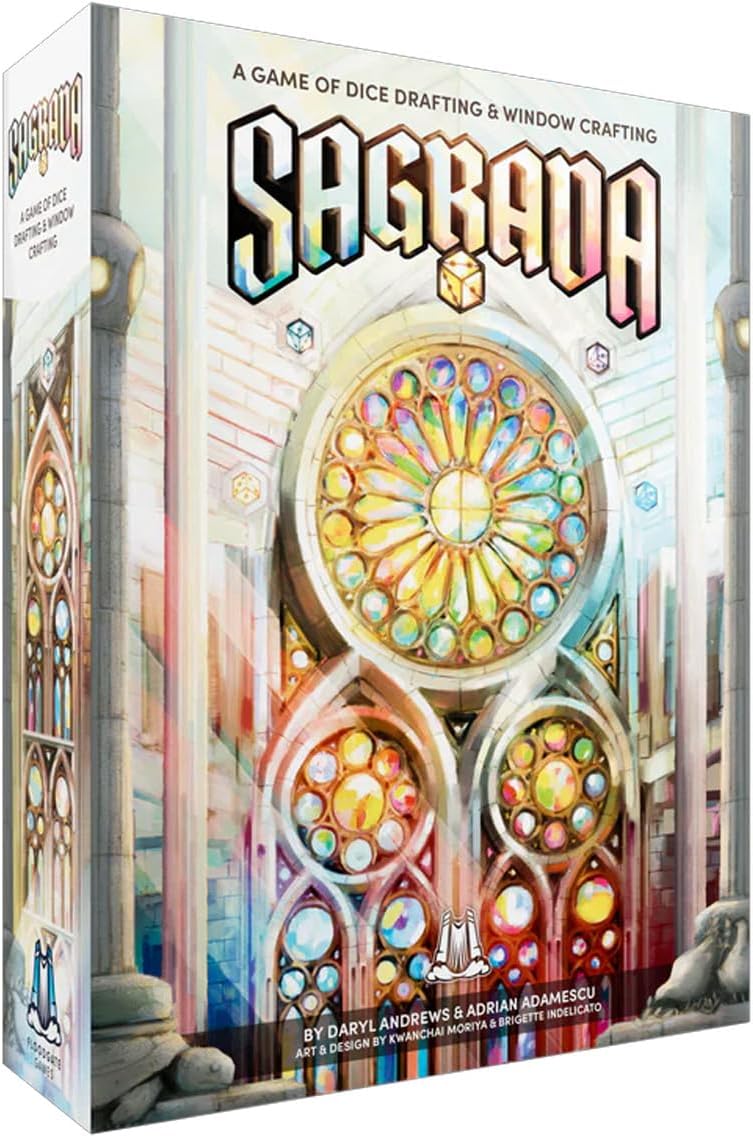 Floodgate Games Sagrada Board Game | Family Game for Kids and Adults | Dice Drafting and Placement Strategy Game | Ages 10+ | 1 to 4 Players Remastered Edition - Image 4