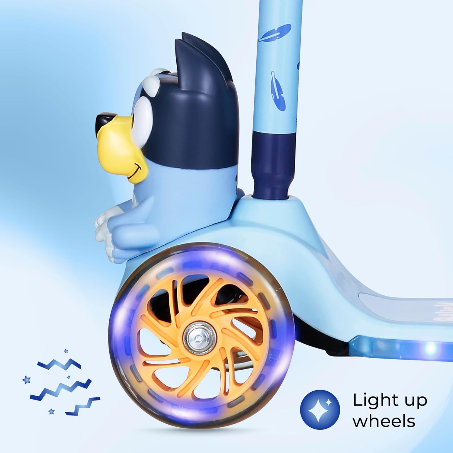 Kick Scooter for Kids, 3 Wheel Self Balancing, Light Up LED Wheels - Image 3