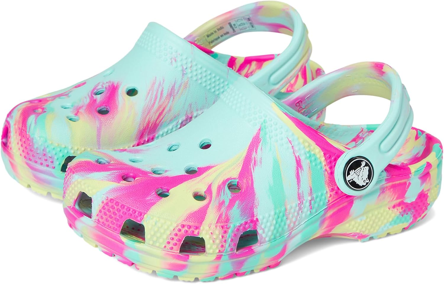 Crocs Unisex-Child Classic Watercolor Marbled Clog - Image 12