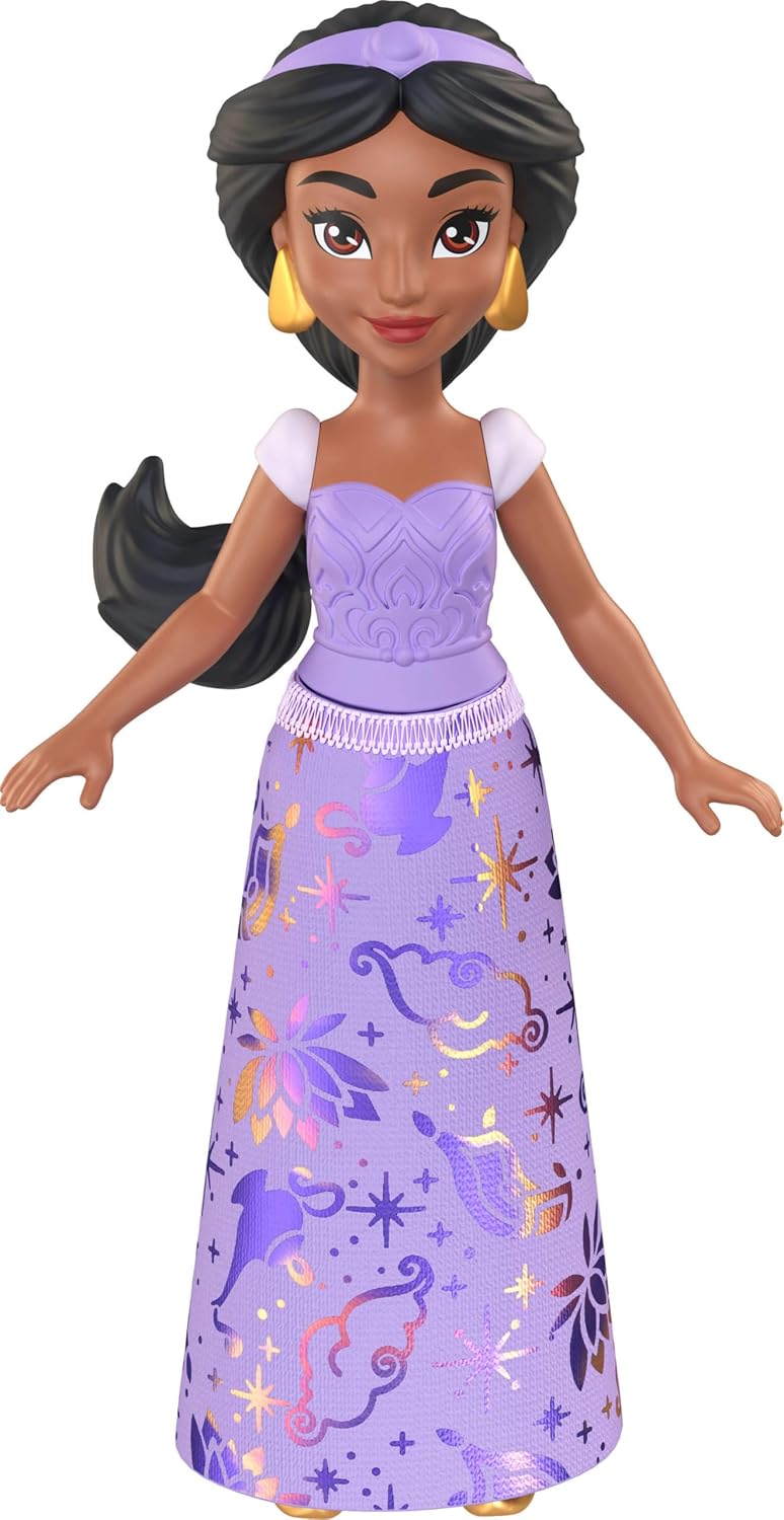 Mattel Disney Princess Toys, Ultimate Princess Pack with 12 Small Posable Dolls in Signature Outfits, Collectibles Inspired by Disney Movies (Amazon Exclusive) - Image 3