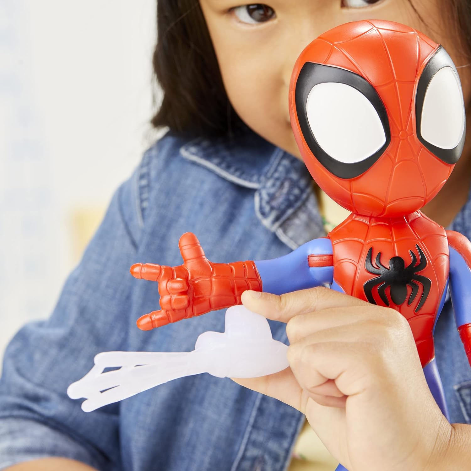 Spidey and his Amazing Friends Supersized Hero Multipack, 3 Large Action Figures, Marvel Preschool Super Hero Toy, Ages 3 and Up, 9 Inches (Amazon Exclusive) - Image 5