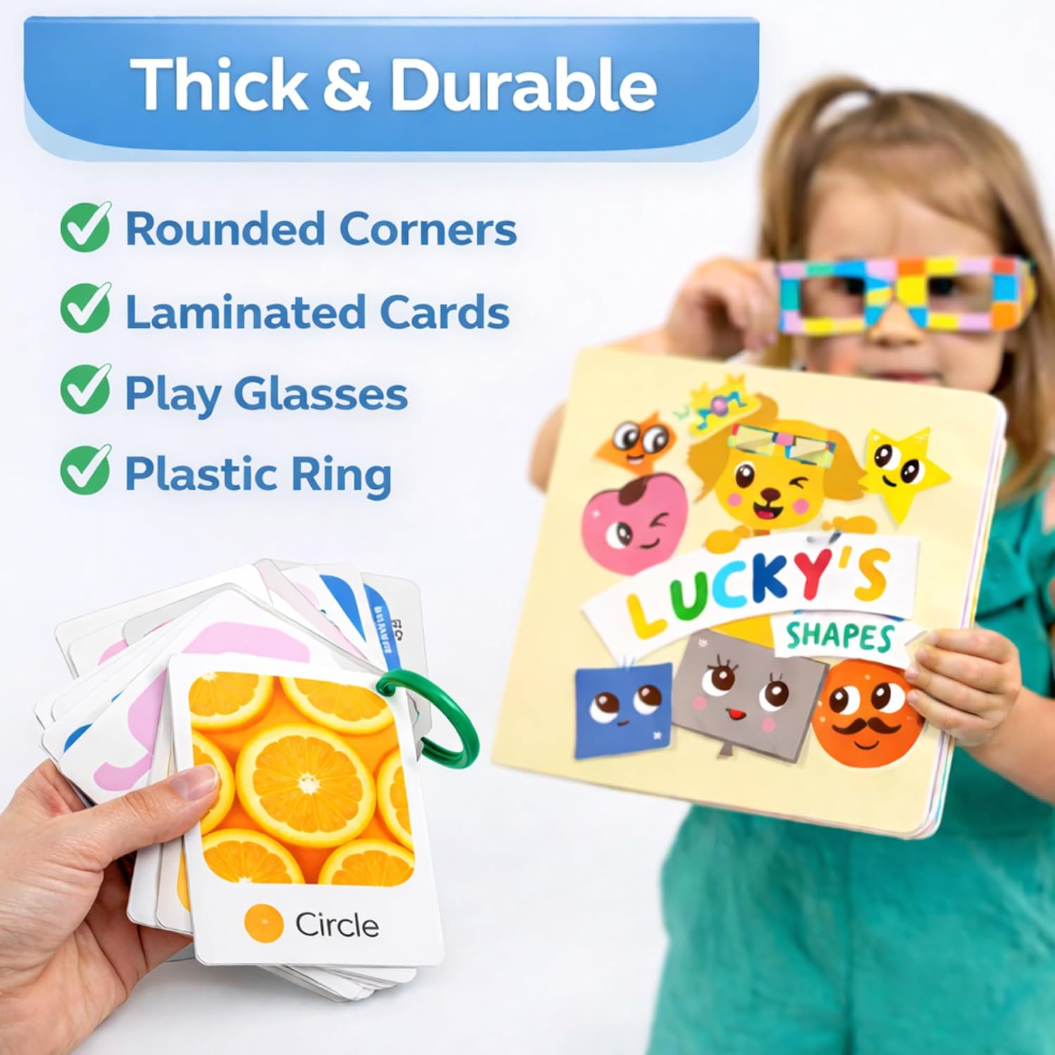 TOYVENTIVE Books, Toddler Flash Cards, and Puzzles – Educational Toys and Birthday Gifts for 1, 2, 3 Year Old Girl, Preschool Learning Activities and Games, Colors, Shapes, Letters, Numbers - Image 4