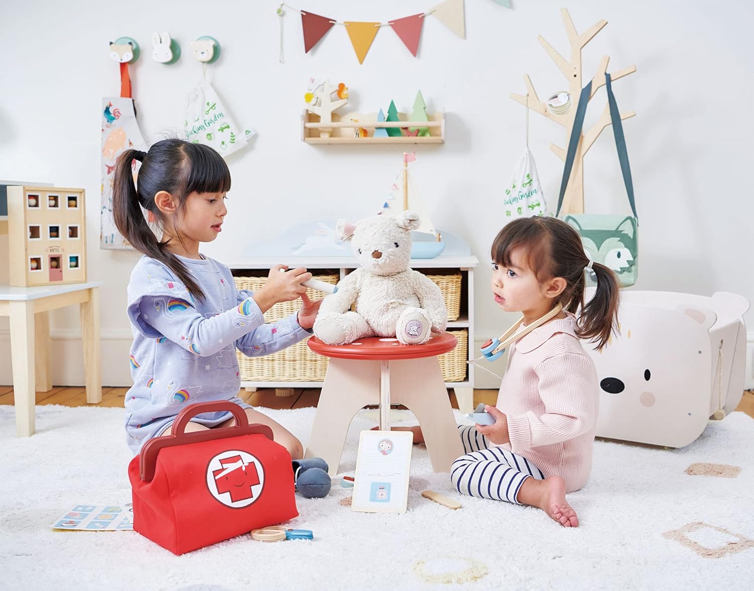 Tender Leaf Toys - Doctor's Bag - Doctor Pretend Play Toy Medical Kit - Promotes Imaginary and Creative Roleplay, Helps to Create Health Awareness - for Children 3+ - Image 9