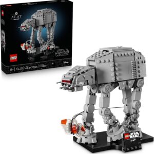 LEGO Star Wars AT-AT Walker Building Set for Adults, Ages 18+ - Collectible & Room Decor for Office, Bedroom, or Book Shelf - Activity for Men, Women, & Movie Fans - Gift Idea for Birthdays - 75440