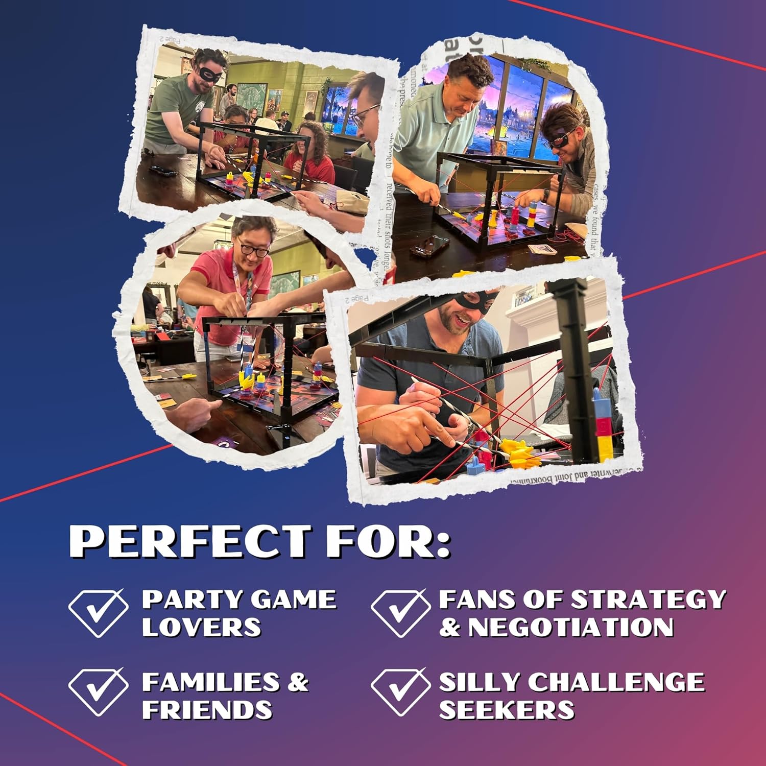 Tiny Laser Heist – Hilarious 3D Heist Game, Outsmart & Negotiate for the Loot, Fun Cooperative Board Game for Ages 12+, Perfect for Game Nights & Parties, 3-6 Players - Image 6