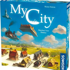 Thames & Kosmos My City | Family – Friendly | Legacy Board Game | Kosmos Games | 2 to 4 Players | Ages 10 and Up | Award Winning Designer Reiner Knizia , Blue