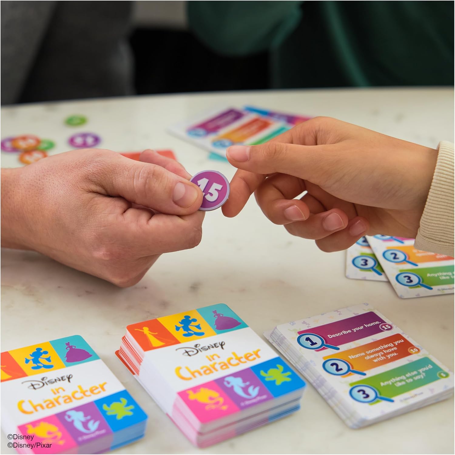 Spin Master Games, Disney in Character Card Game, Interactive Charades, Disney Trivia & More for Hilarious Family Fun, Indoor Activity, 2-4 Players, for Ages 8 & Up - Image 9