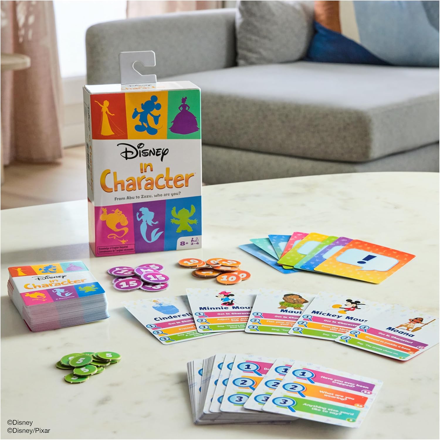 Spin Master Games, Disney in Character Card Game, Interactive Charades, Disney Trivia & More for Hilarious Family Fun, Indoor Activity, 2-4 Players, for Ages 8 & Up - Image 7