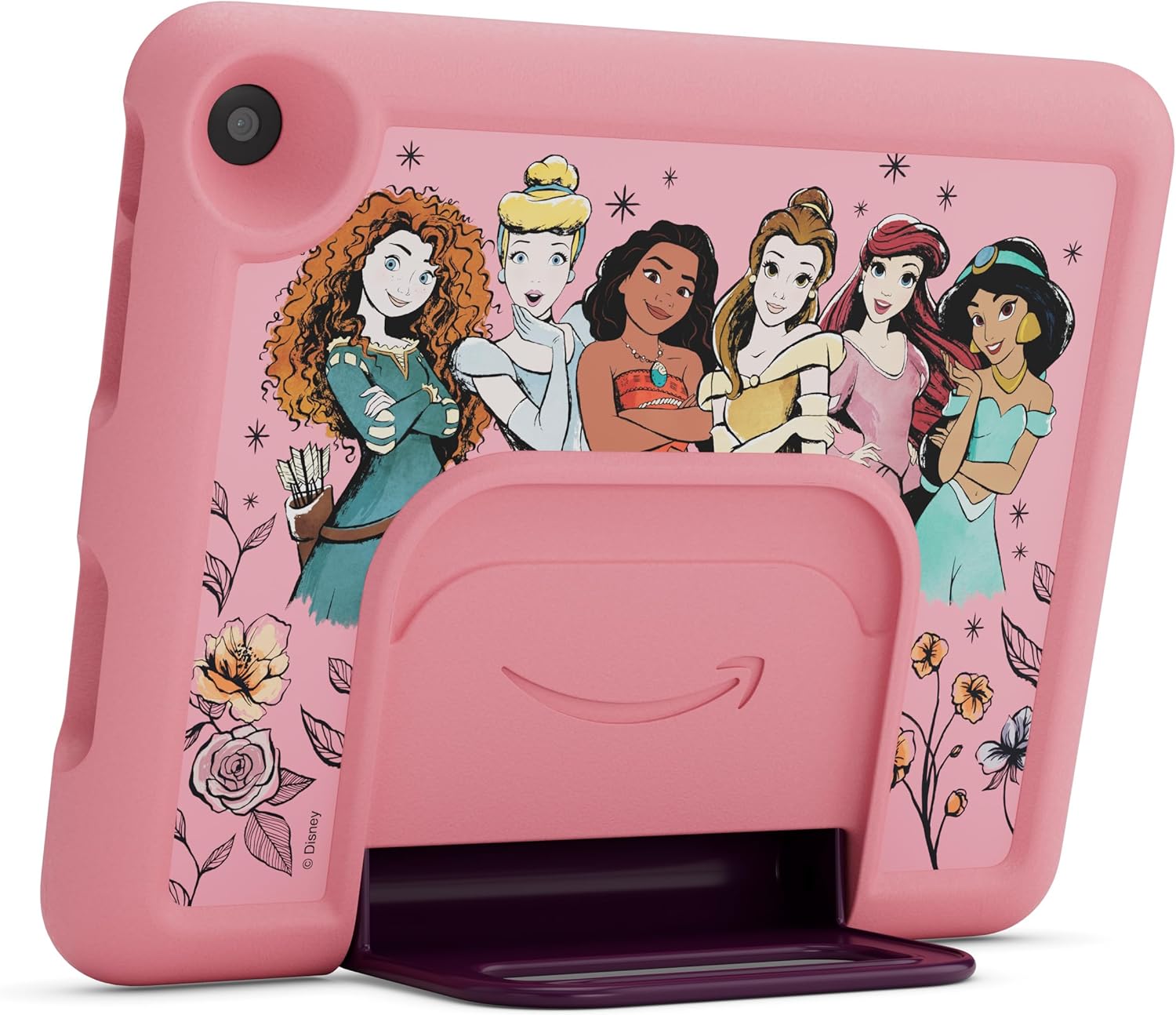 Amazon Fire HD 8 Kids tablet (newest model), ages 3-7. With bright 8" HD screen. Includes ad-free and exclusive content, parental controls and 13-hr battery, 32GB, Disney Princess - Image 3