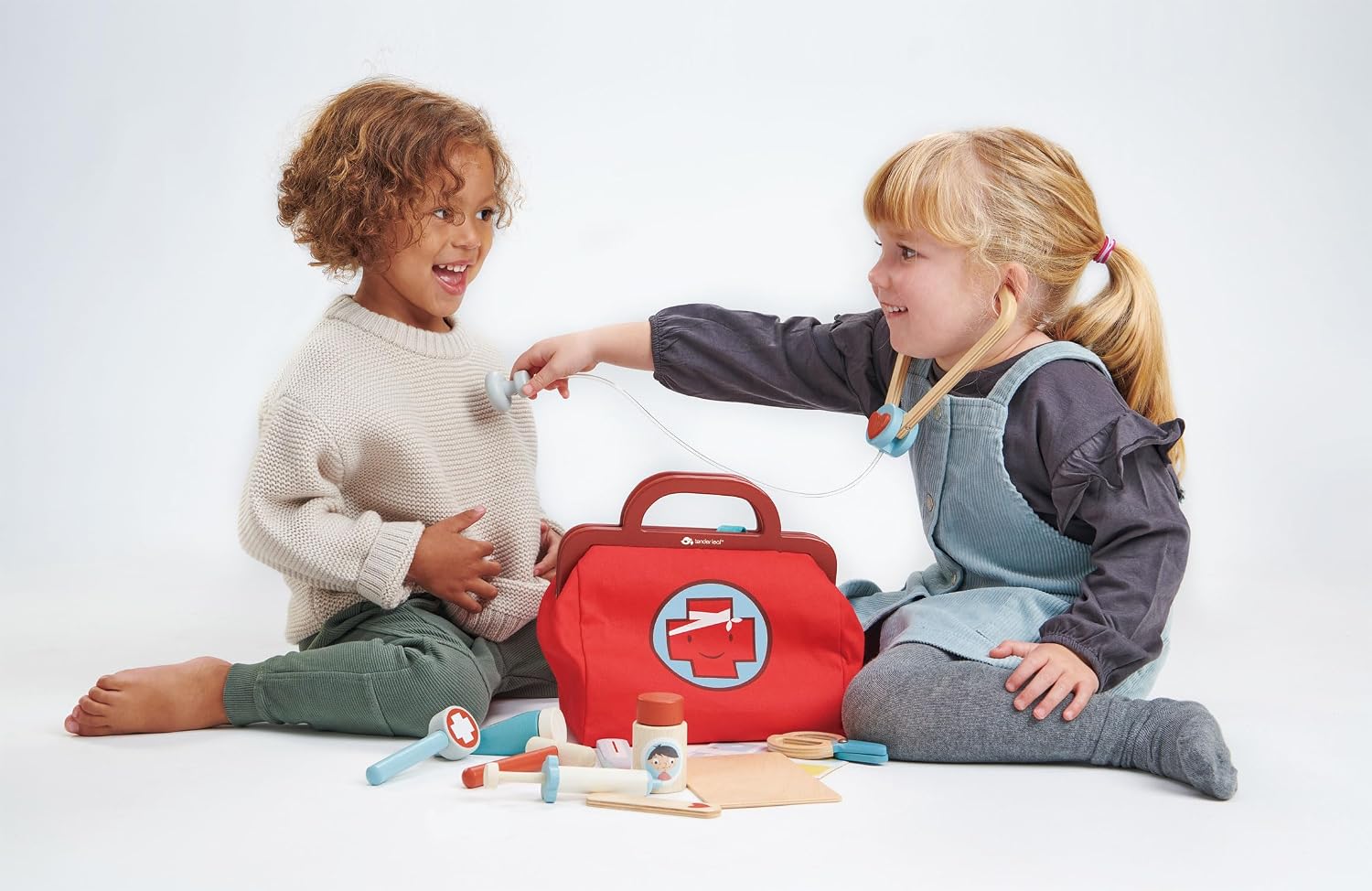 Tender Leaf Toys - Doctor's Bag - Doctor Pretend Play Toy Medical Kit - Promotes Imaginary and Creative Roleplay, Helps to Create Health Awareness - for Children 3+ - Image 8