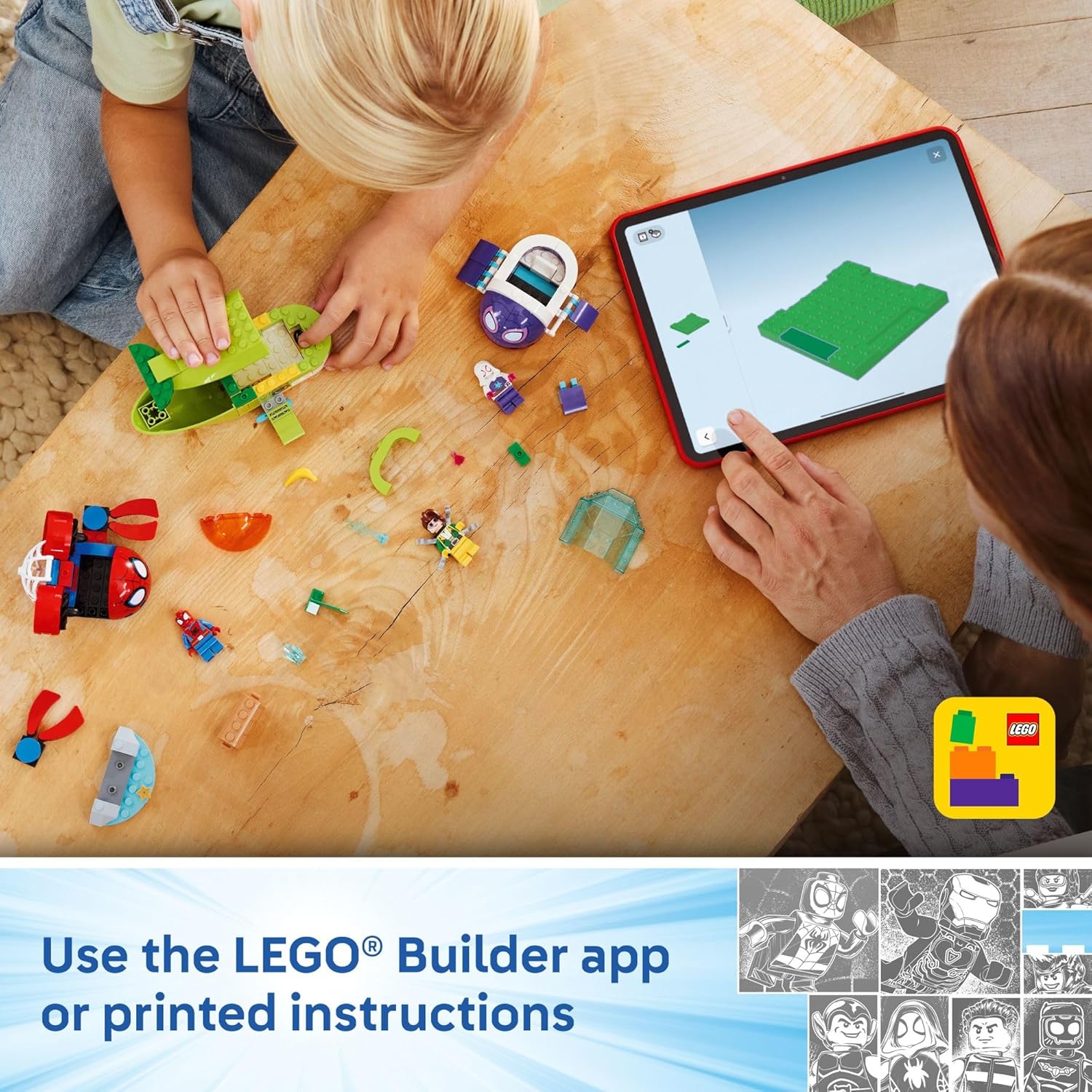 LEGO Marvel Spidey and His Amazing Friends Spidey: Underwater Vehicles Building Toy for Kids - Super Hero Pretend Play Set for Preschool Boys & Girls, Ages 4+ - Gift Idea for Birthdays - 11207 - Image 4